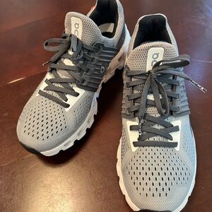 On Running Women's Gray Running Shoes